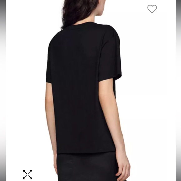 Sandro
Murphy Cutout Heart Tee - Picture 3 of 10